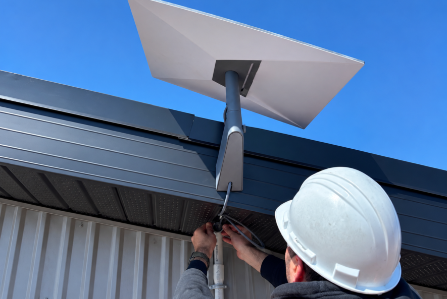 Professional Starlink installation in Winnipeg, Manitoba