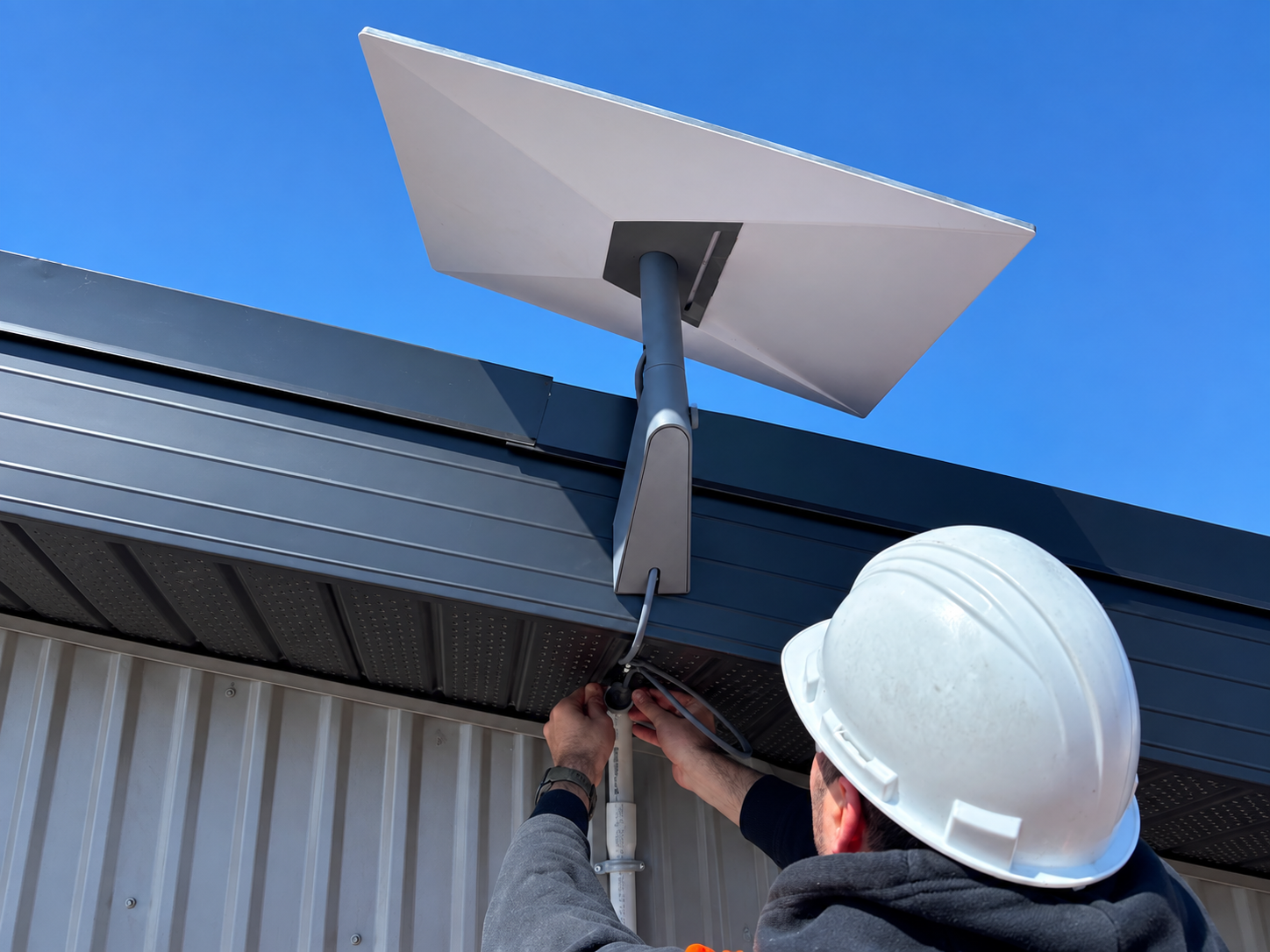 Professional Starlink installation in Winnipeg, Manitoba