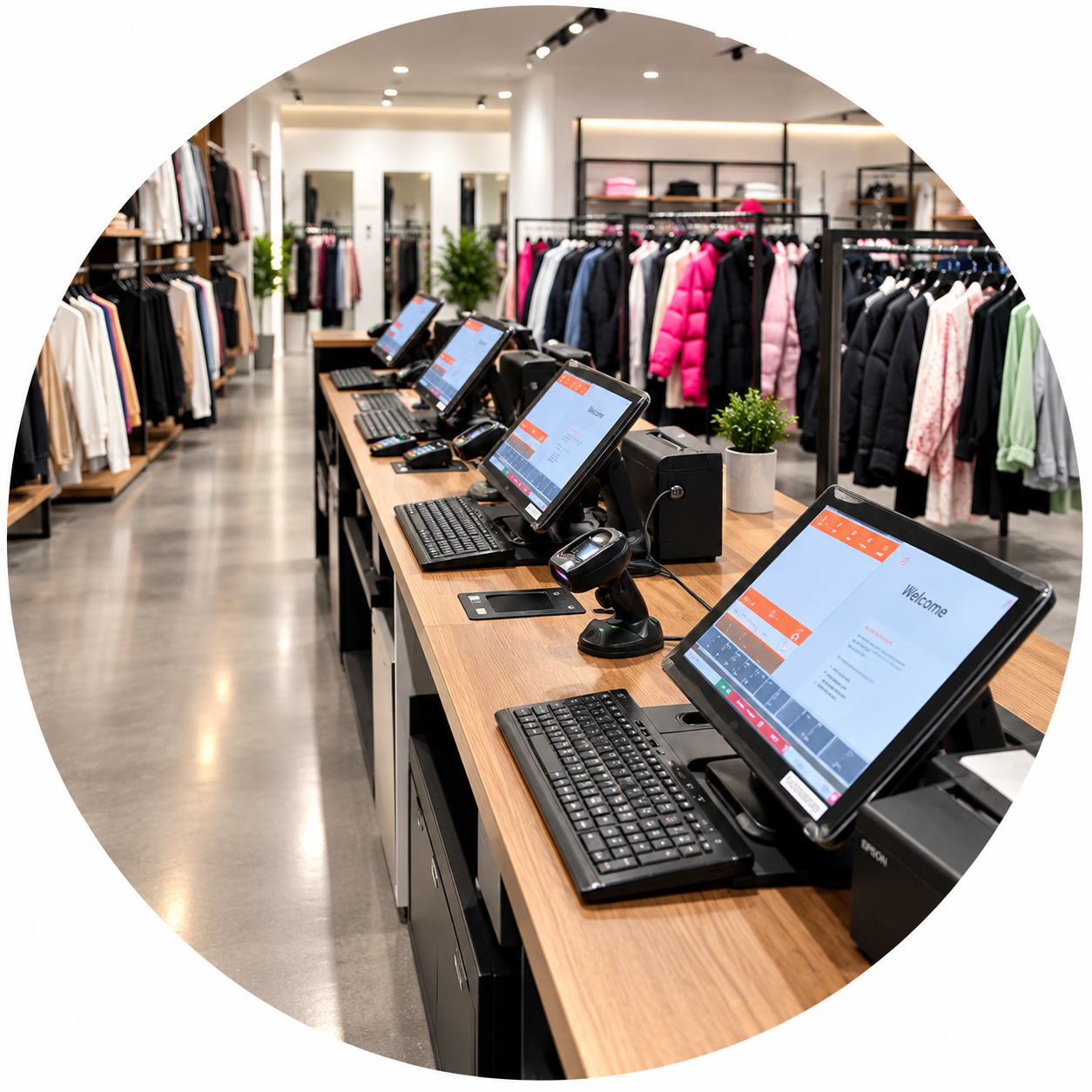 Commercial POS system installation in Winnipeg
